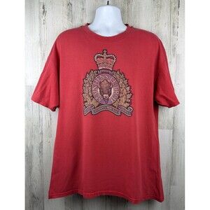 Vintage 90’s Royal Canadian Mounted Police Distressed T-Shirt XL (24”x30”)